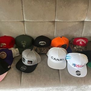 Bulk mostly snap backs price is for ALL